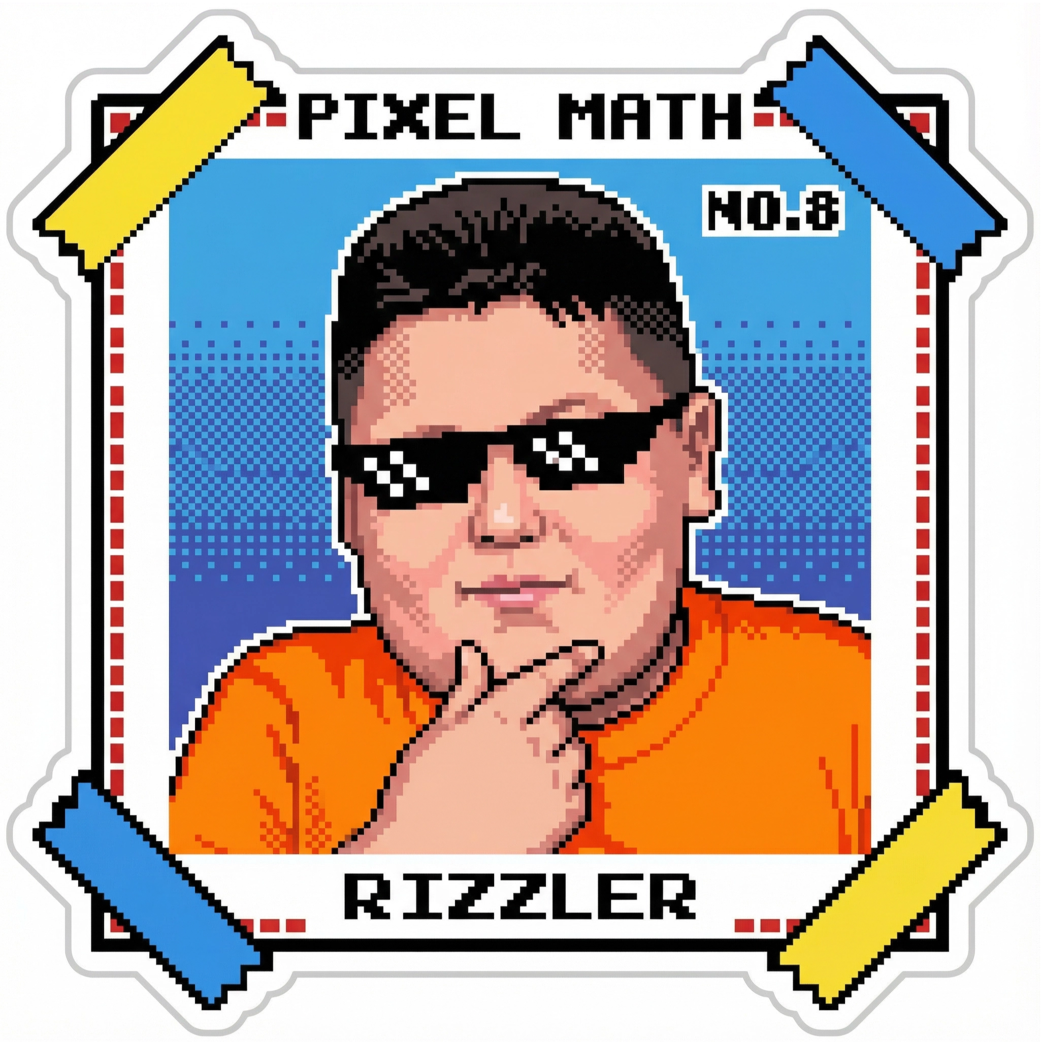 Rizzler sticker