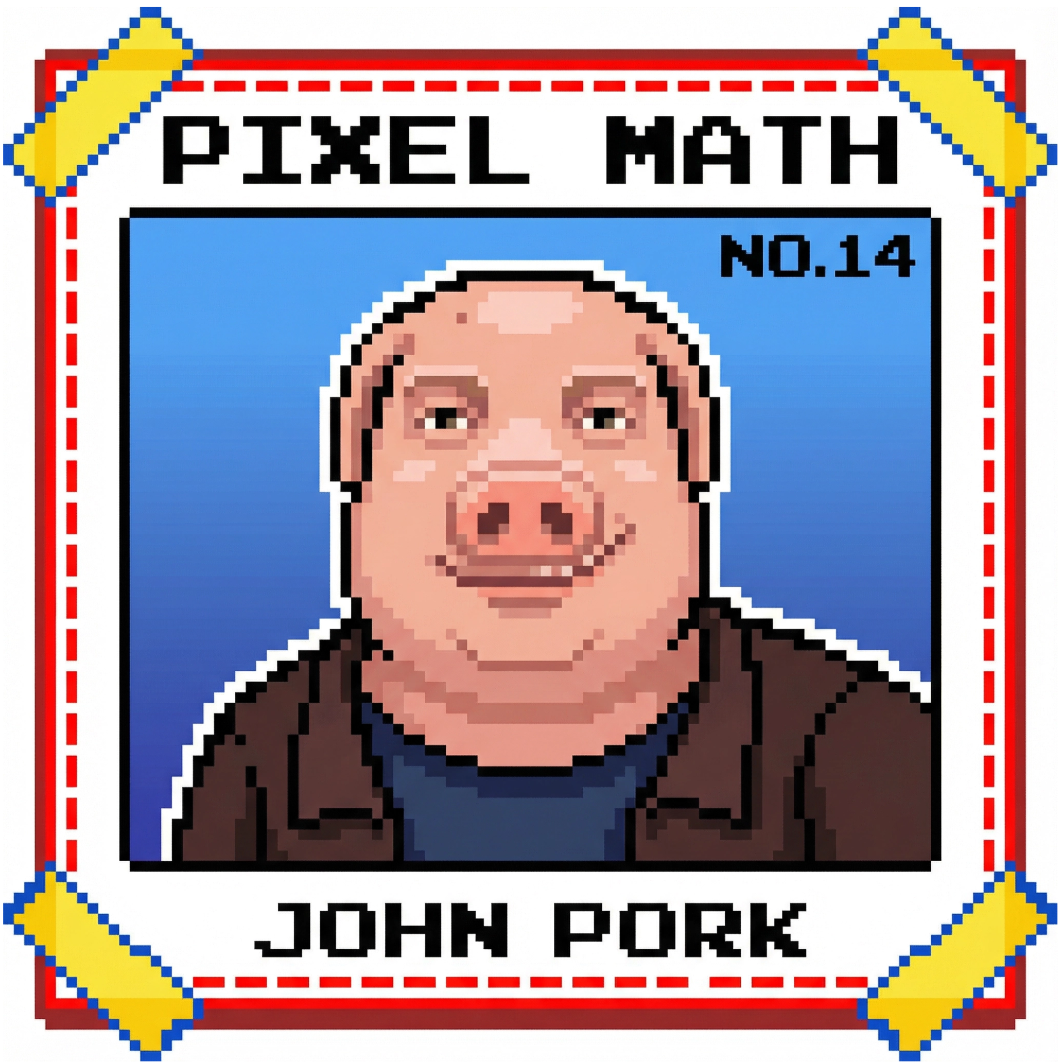 John Pork sticker