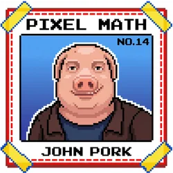 John Pork sticker