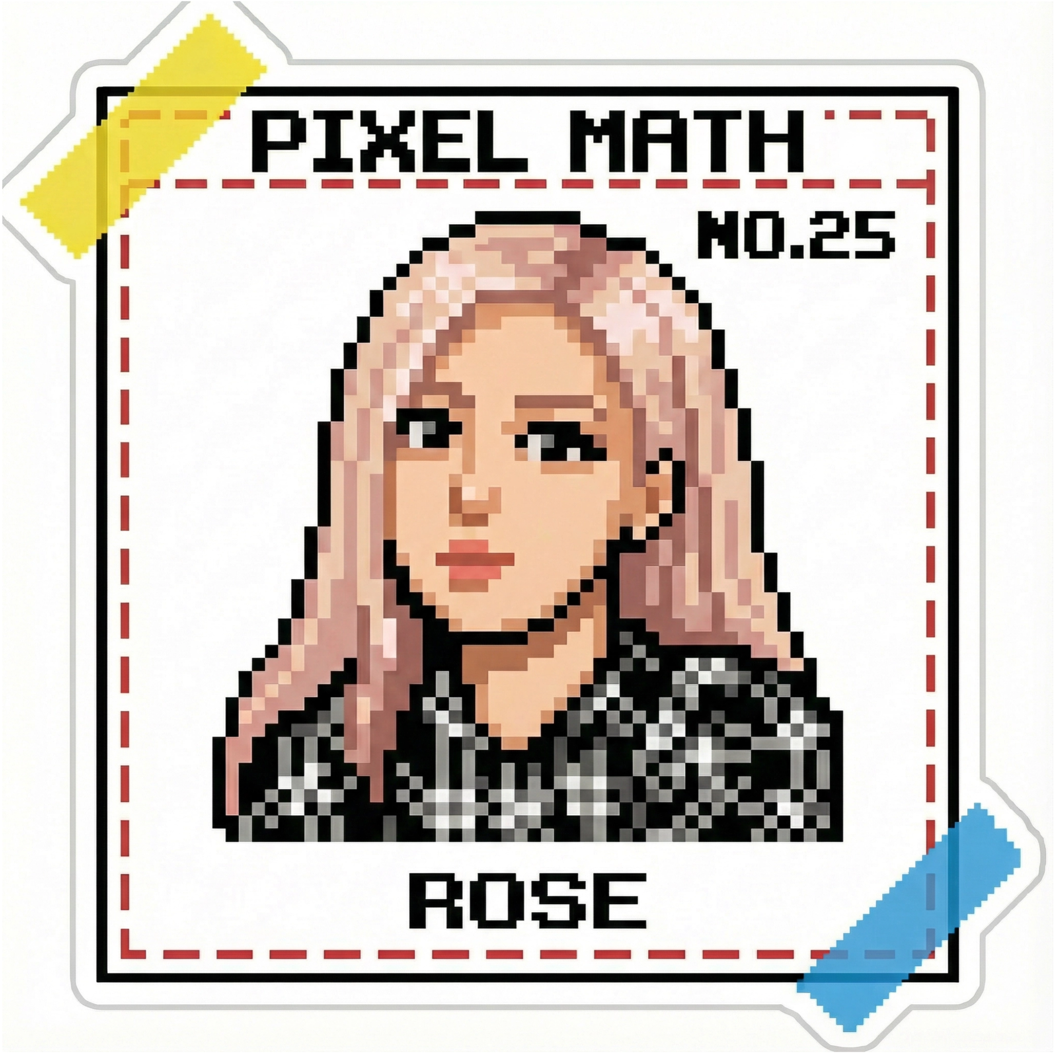Rose sticker